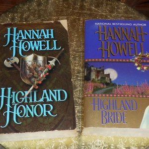 Books-(set/4)-"Highland Honor", "Bride", "Groom" &  "Highland Vampire"